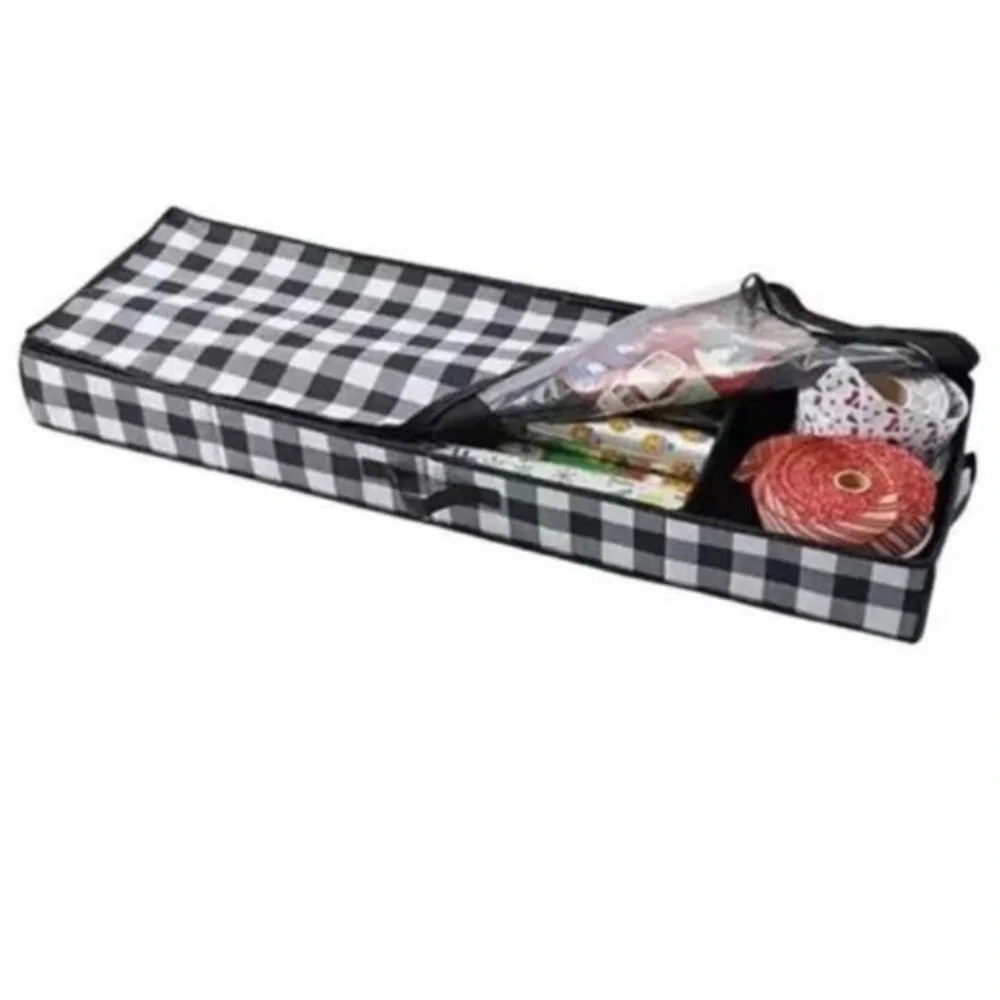 Buffalo check Home Ornament or Gift Wrap Storage
